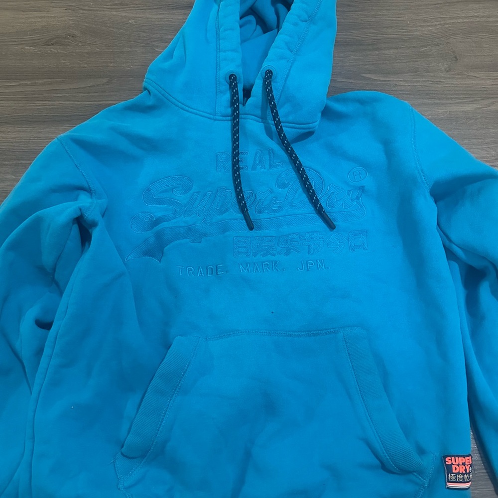 Superdry Blue Hoodie EC